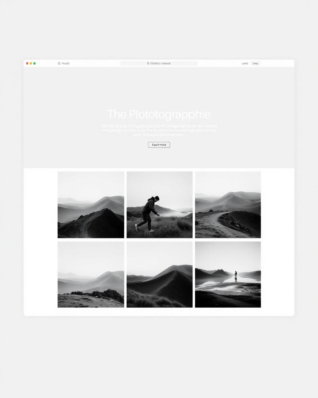 North Frame — Portfolio website designed by Blue Orbits